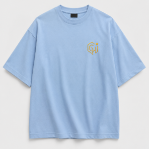 Growing Hives Oversized Essential T-Shirt – Sky Blue